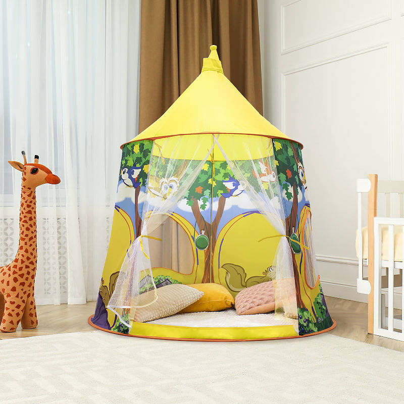 Kids Tipi Tent Cotton Indoor Playhouse