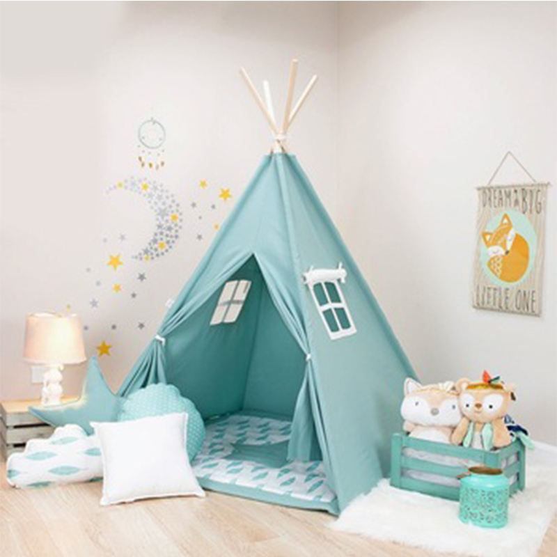 Triangle Kids Play Tent Indoor Outdoor Use