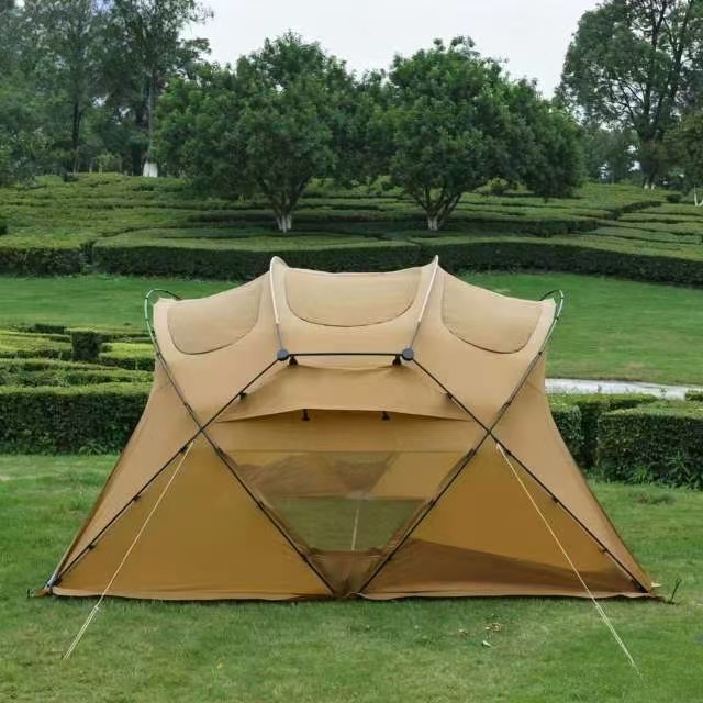Double-person lightweight tunnel tent