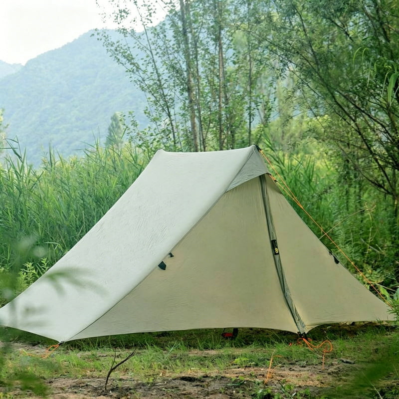 2-Person Ultralight Rodless Backpacking Tent