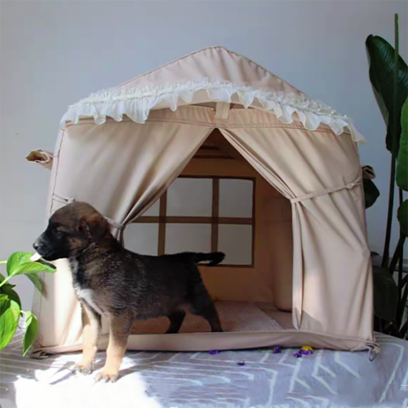 OEM Pet Tent with customizable design options, suitable materials, and practical features for pet brands developing custom pet products.