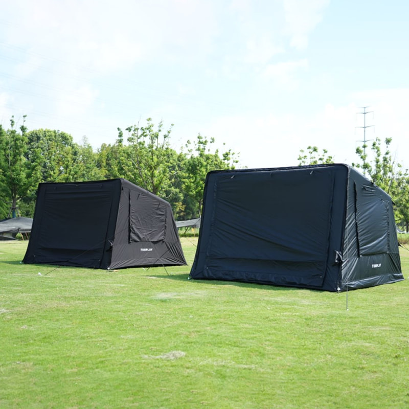 7m² Polyester Inflatable Tent for 2-4 People
