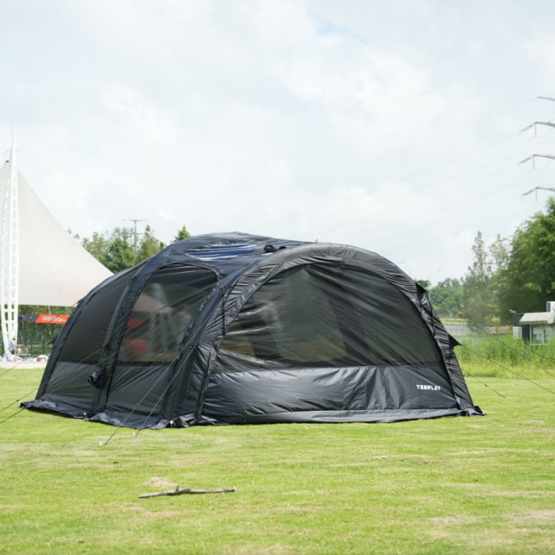 16m² Inflatable Tunnel Tent for 6-8 People