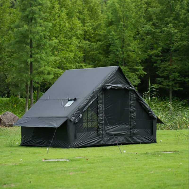 6.3m² Oxford Fabric Inflatable Tent for 2-4 People